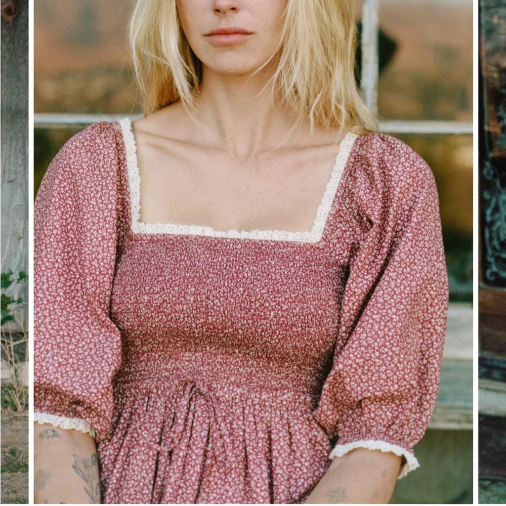 BNWT Christy Dawn Katrina dress in heart floral SOLD OUT